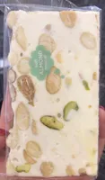 Soft almond nougat