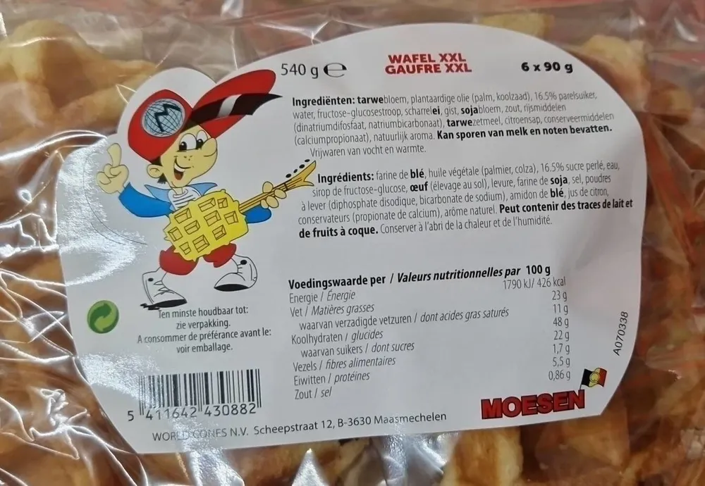 Gaufre xxl