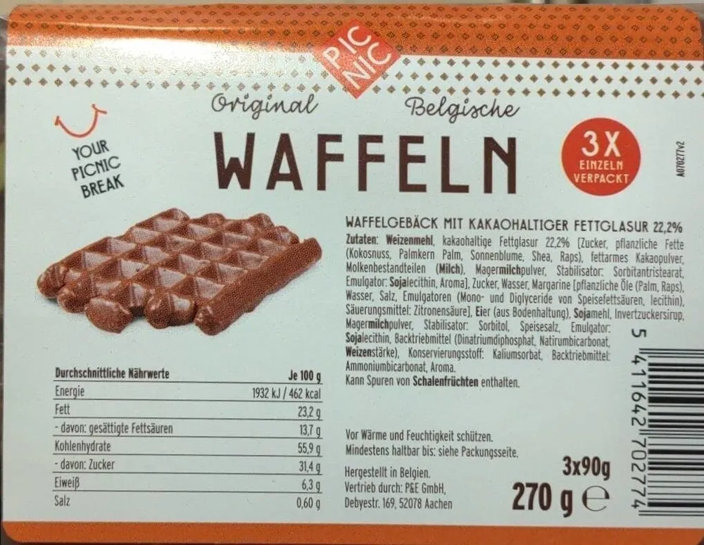 Original belgische Waffeln