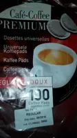 Dosettes café doux