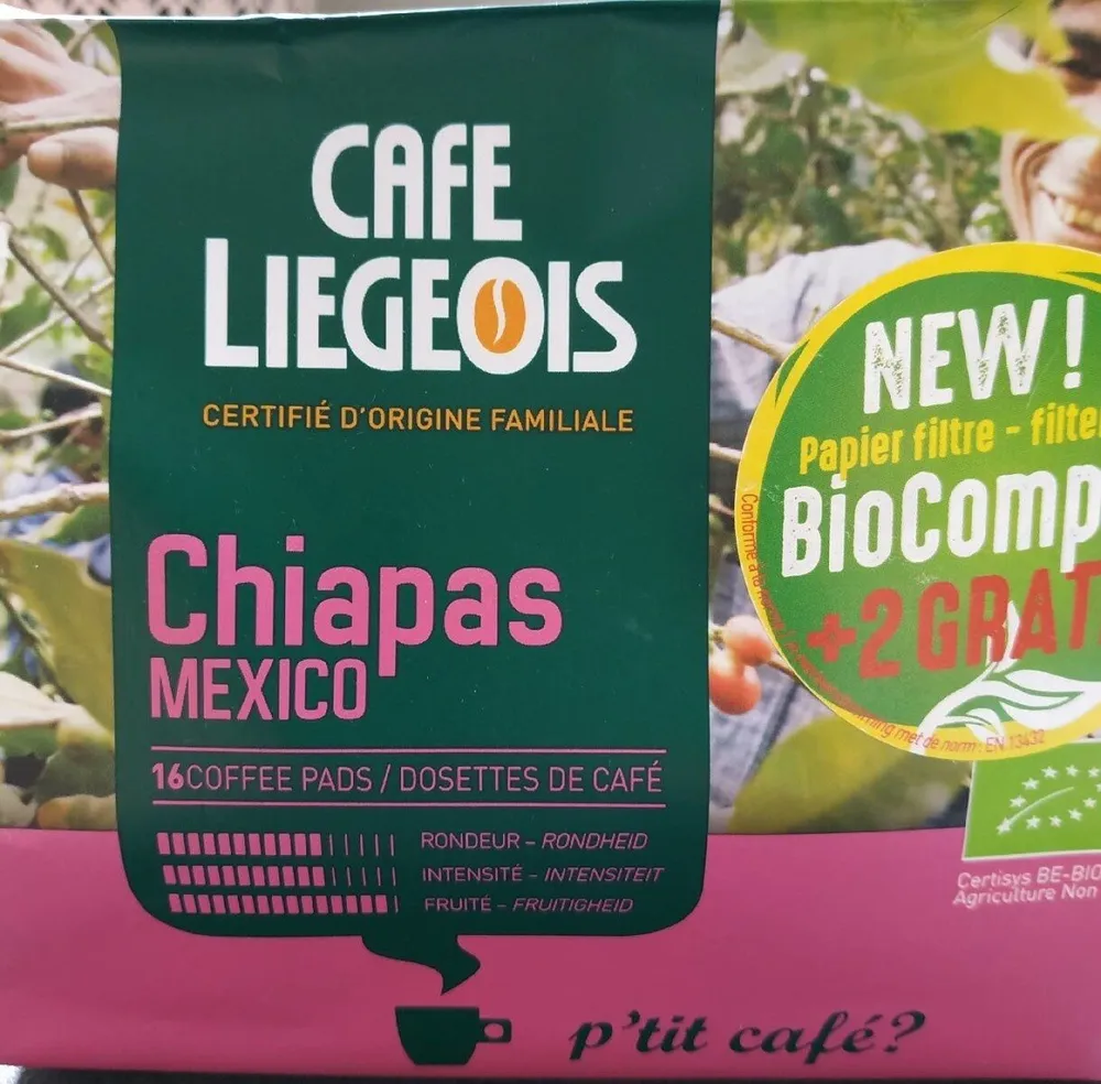 Café dosette Chiapas mexico