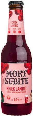 Mort subite kriek lambic