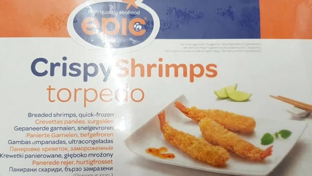 Crispy shrimps