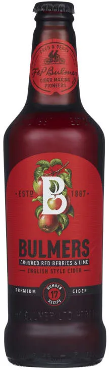 Bulmers Crushed Red Berries & Lime #17