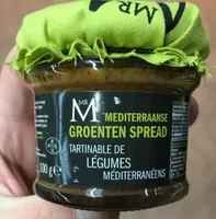 Tartinable de legumed mediterraneens