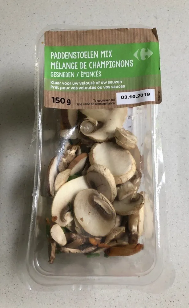 Mélange de champignons émincés