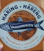 Bouchées de hareng Macédoine