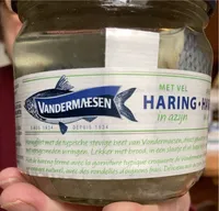 Hareng avec peau au vinaigre