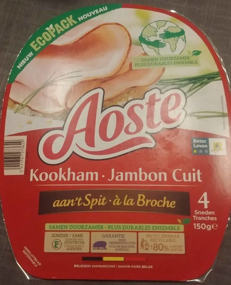 Jambon cuit à la Broche