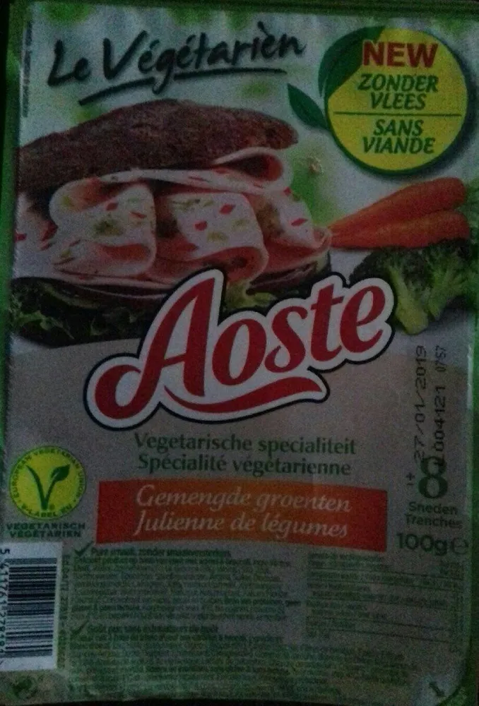 Spécialité végétarienne - julienne de légumes