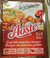 Burger de poivrons grillés