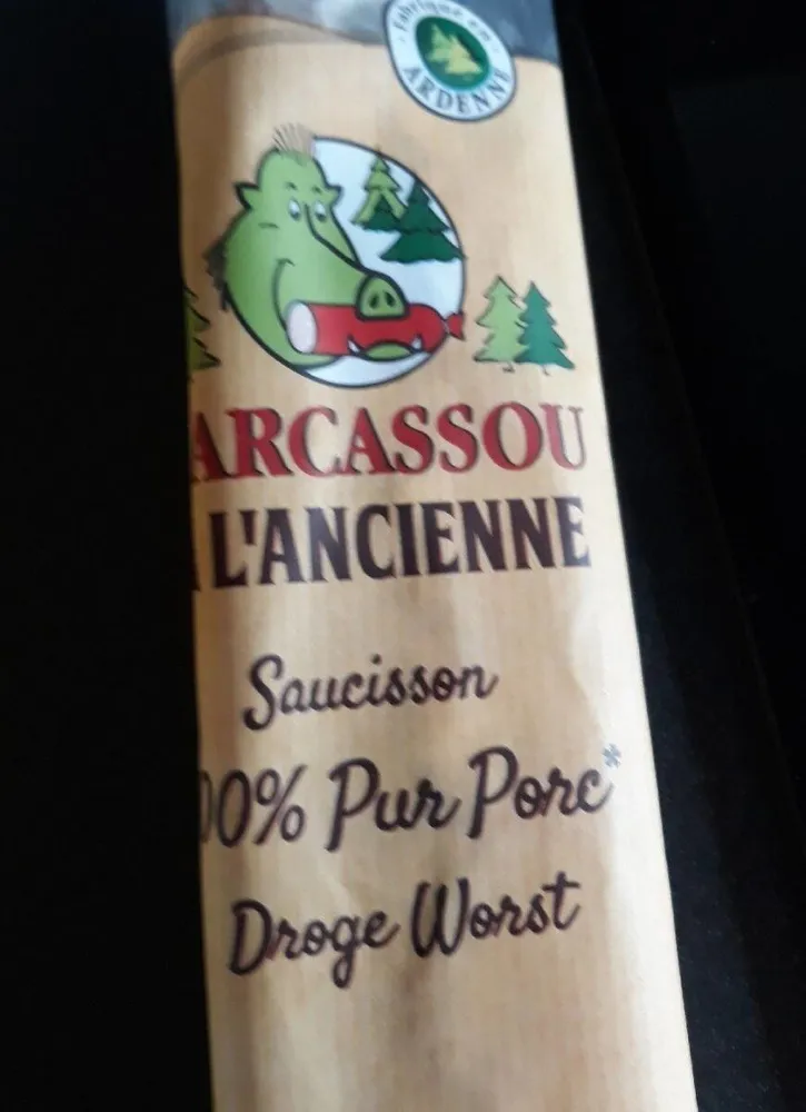 Marcassou à l'ancienne saucisson
