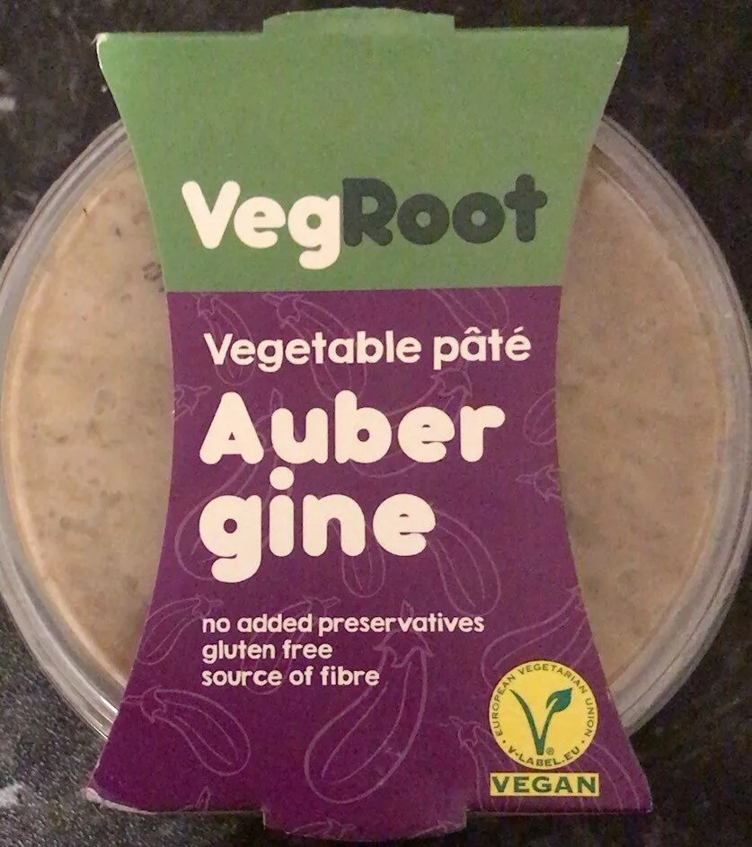 Vegetable pate Aubergine