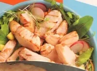 Morceaux de poulet grilles