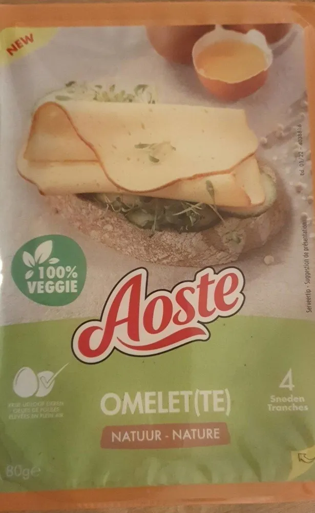 Aoste omelette nature