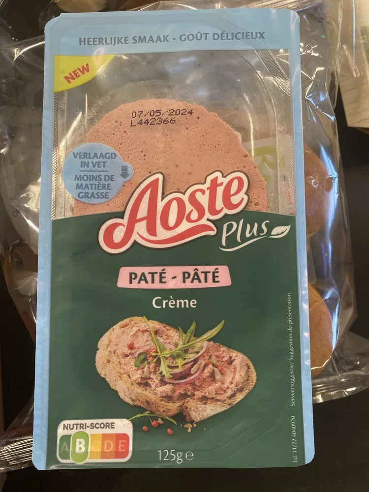Pâté crème