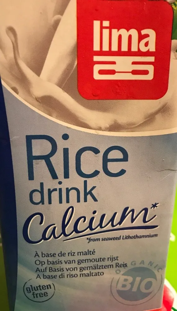 Rice drink calcium
