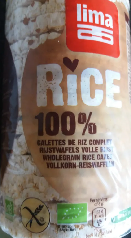 Galettes de riz complet