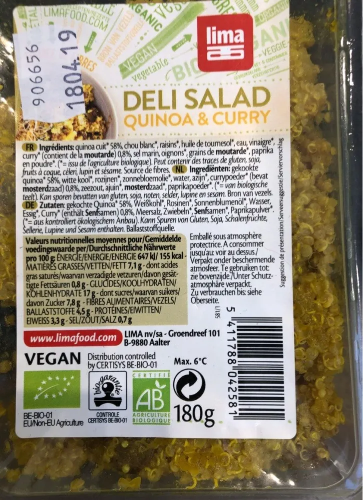 180G Deli Salad Quinoa