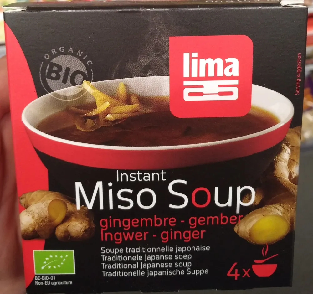 Soupe Traditionnelle Japonnaise Au Miso & Gingembre