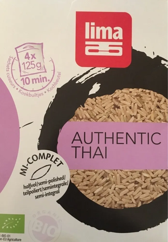 4X125G Riz Thai Mi-complet Precuit