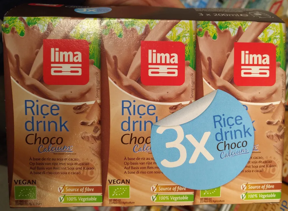 Rice drink chocolate