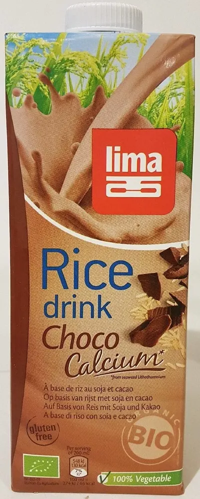 Rice drink choco à base de riz au soja et cacao