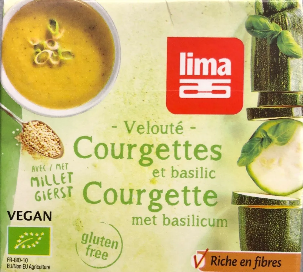 Velouté de Courgettes et basilic