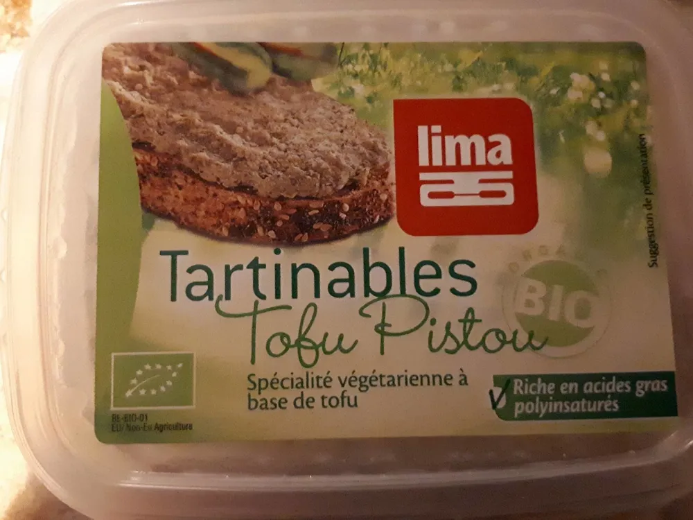 TARTINABLE TOFU PISTOU