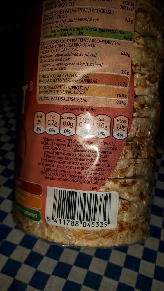 Galettes Kamut 100G Khorasan Bio