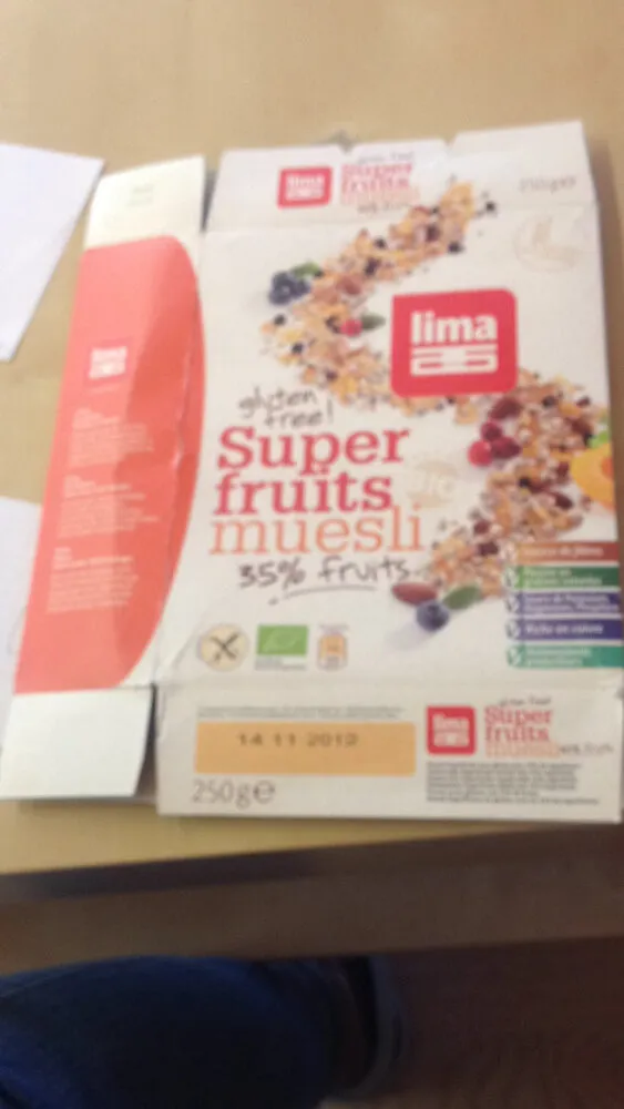 Muesli Superfruits SG