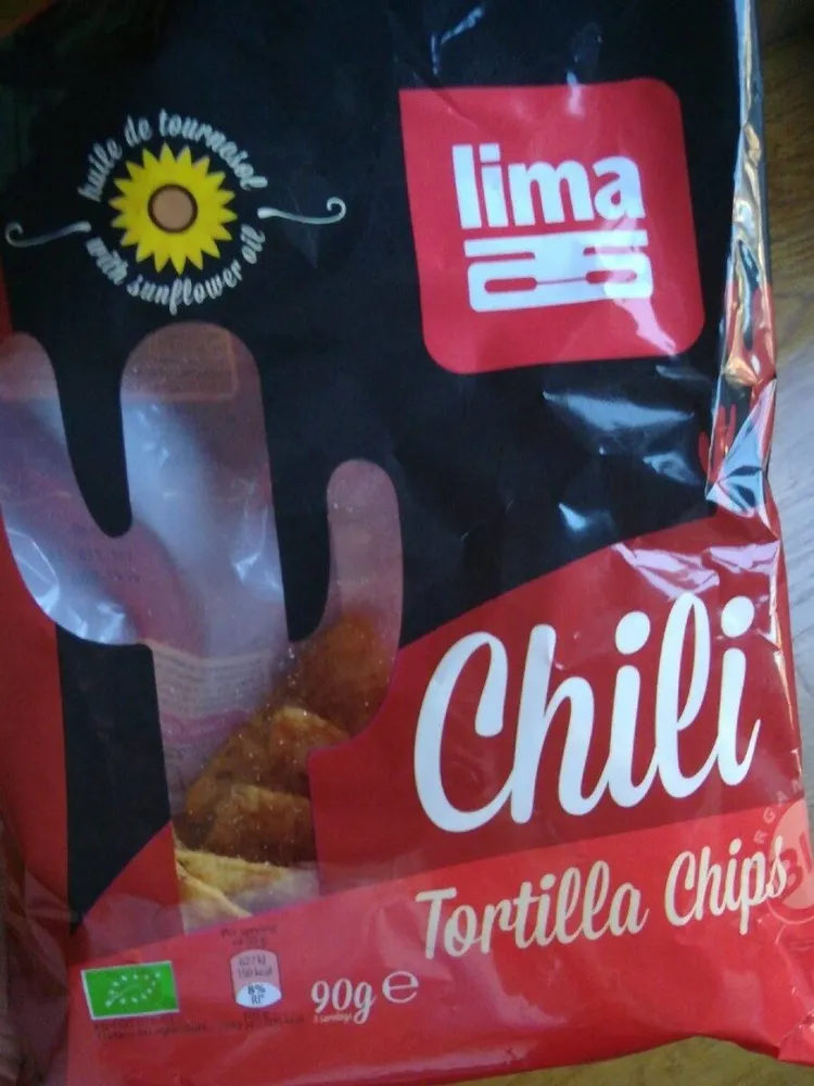 Chili tortilla chips