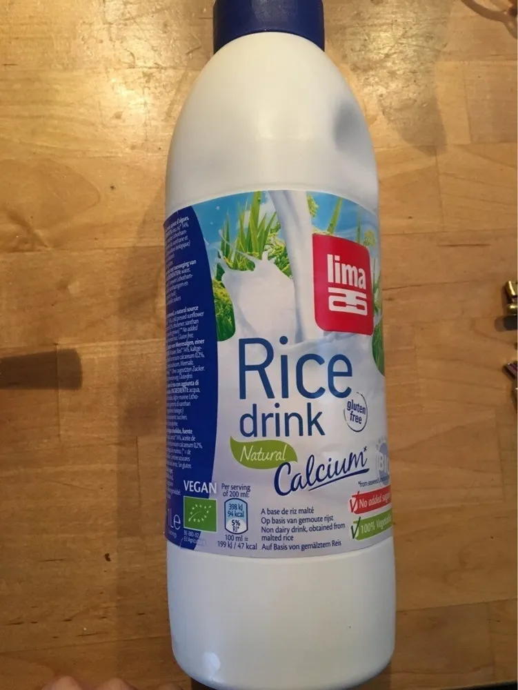 Rice Drink Natural Calcium Bouteille
