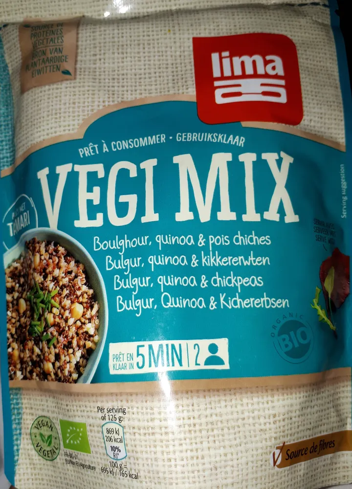 VEGI MIX BOULGOUR QUINOA POIS CHICHES