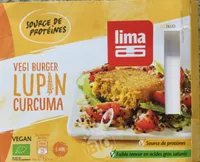 Vegi Burger Lupin Curcuma