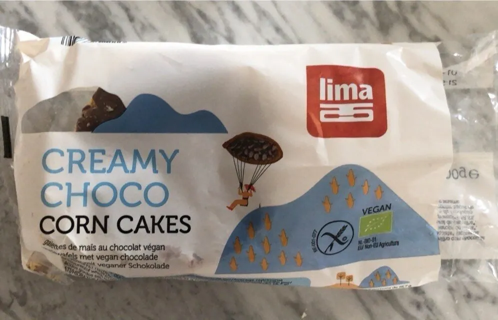 Creamy Choco Corn Cakes