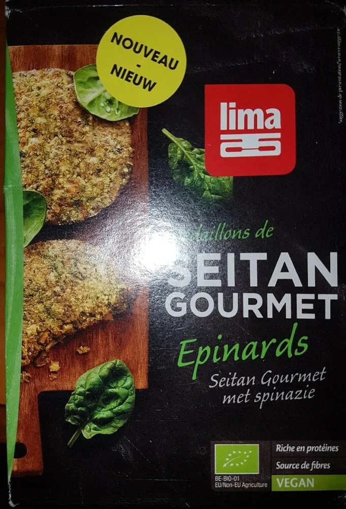 Seitan gourmet epinards