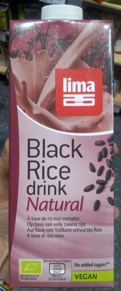 Black Rice drink Natural