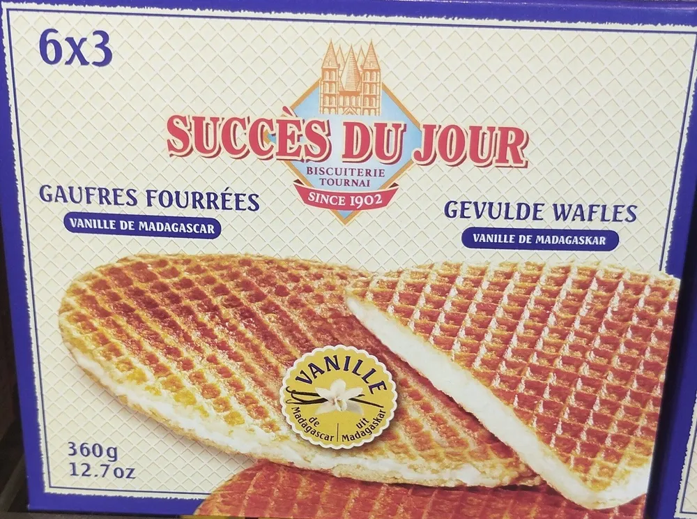 Gaufres fourrées