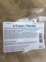 6 éclairs chocolat