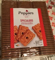 Poppies Speculoos biscuit belge à la cannelle