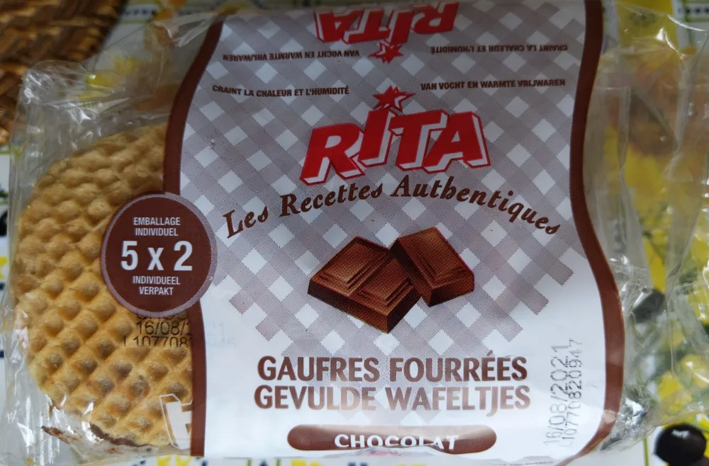 Gaufres fourrées (rita)