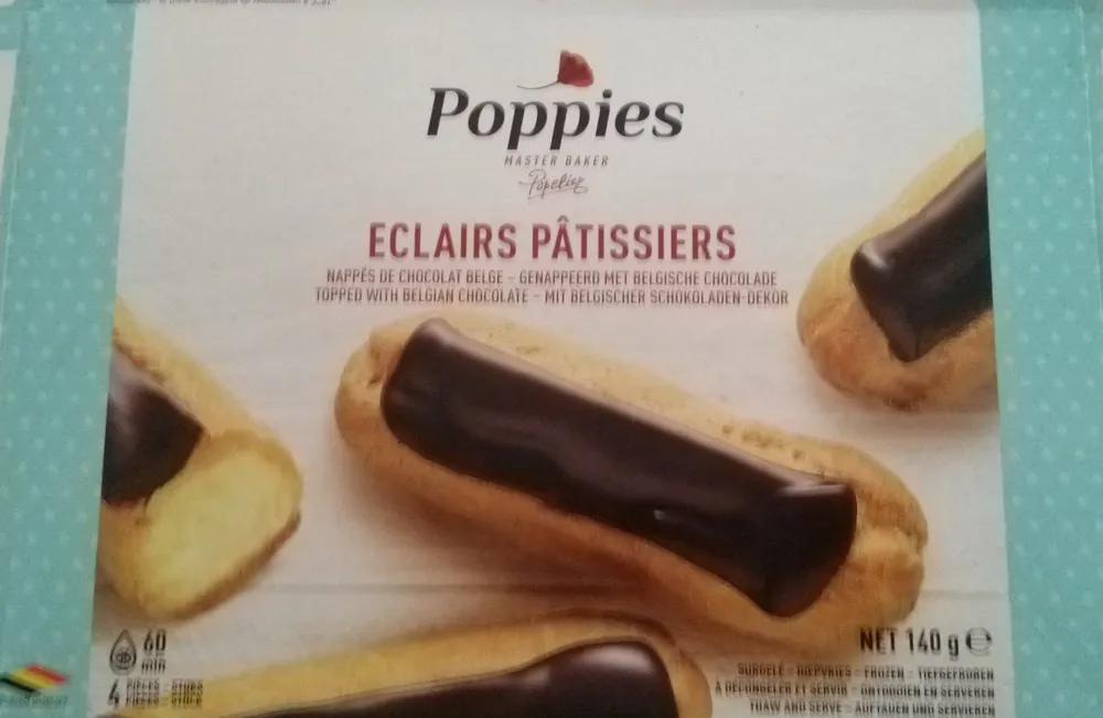 Éclairs Pâtissiers Nappés au Chocolat Belge