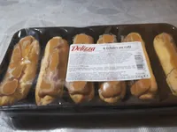 6 eclairs au café