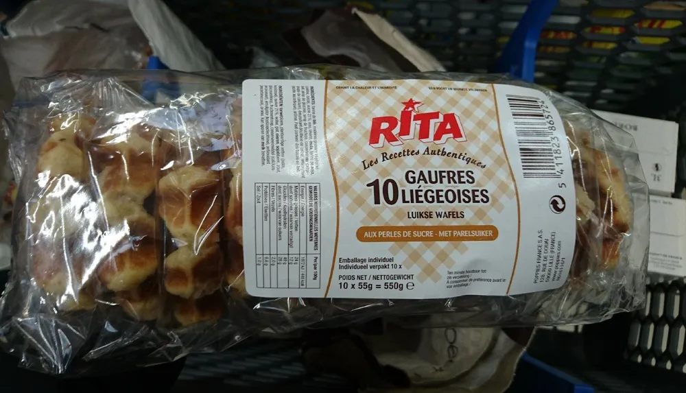 10 gaufres liegeoise