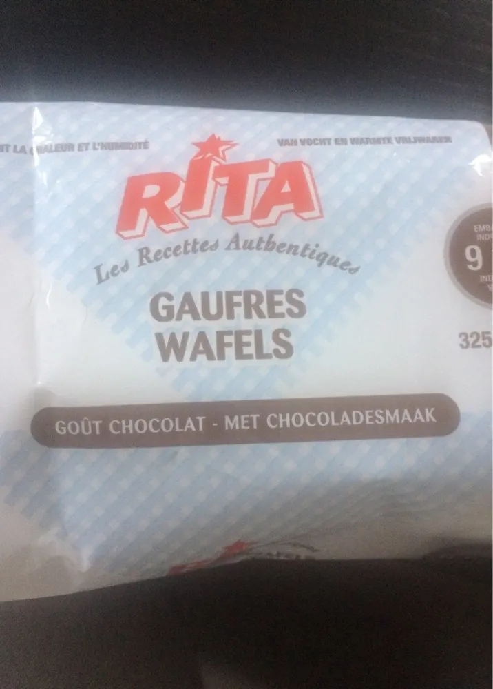 Gaufres gout chocolat