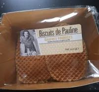 Gaufres fourrée goût vanille