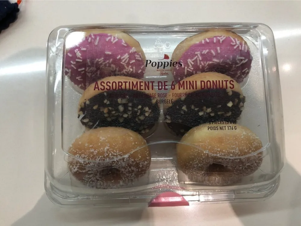 Assortiment de 6 mini donuts