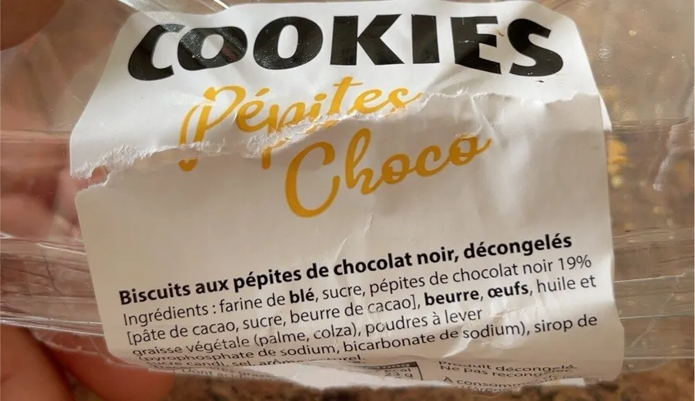 Cookies noix pecans chocolat