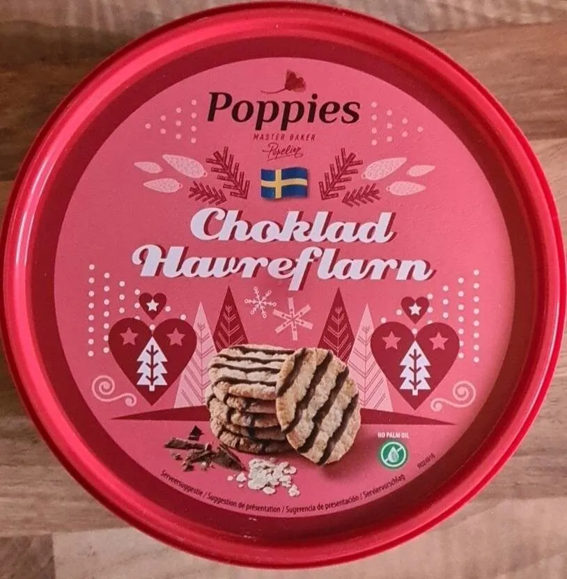 Choklad Havreflarn